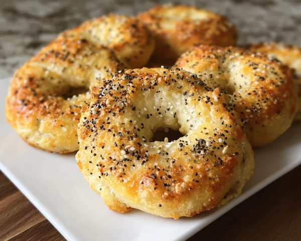 Fluffy High Protein Cottage Cheese Bagels Recipe