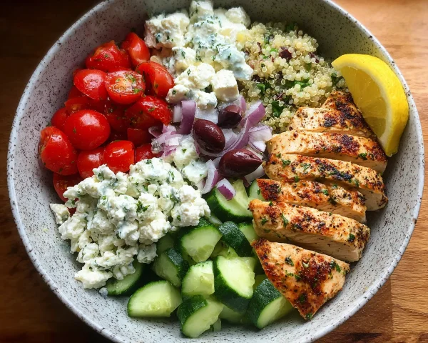 Greek Chicken Bowls: Easy Mediterranean Meal Prep