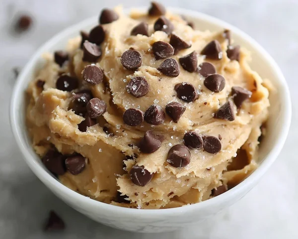 Healthy Greek Yogurt Cookie Dough - 5 Minute Recipe