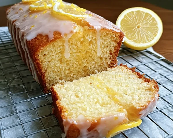 Healthy Greek Yogurt Lemon Loaf Cake