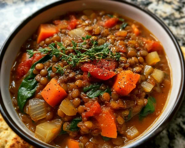 Hearty Lentil Stew: Protein-Packed Comfort Meal