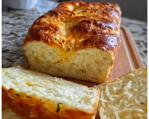 High Protein 2-Ingredient Bread