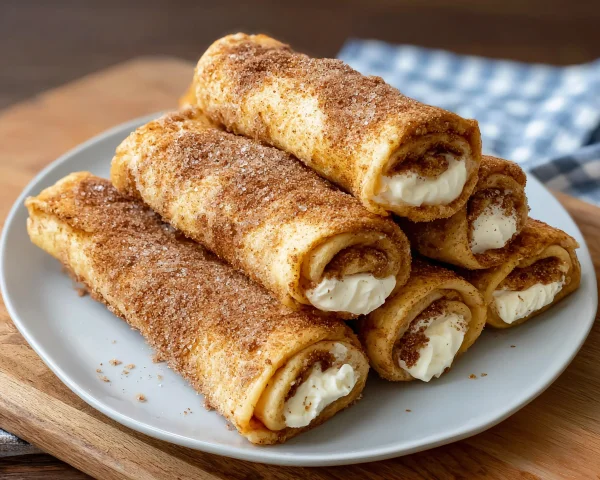 Keto Cinnamon Cream Cheese Roll-Ups: Easy Low-Carb