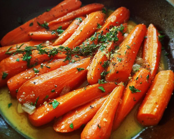 Maple Glazed Carrots: Sweet & Savory Side Dish