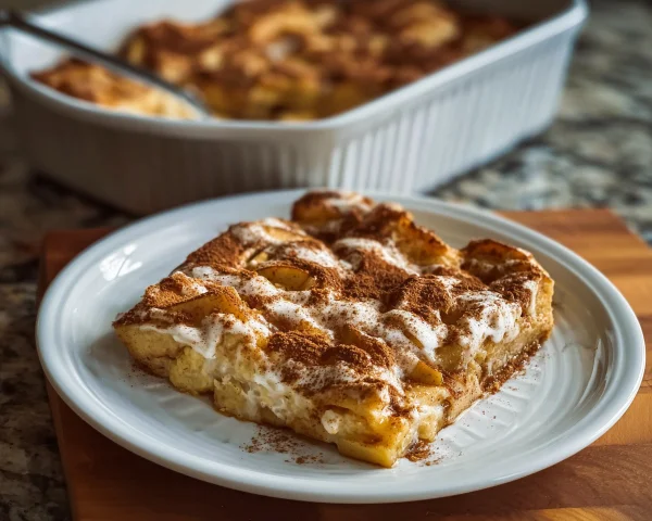 Protein Apple Cinnamon Cottage Cheese Bake