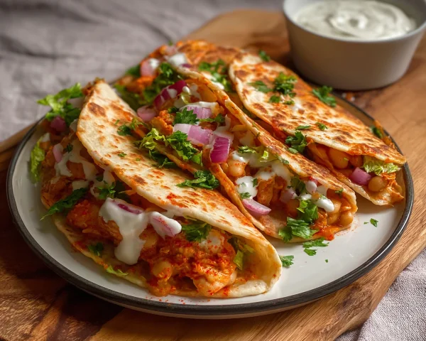 Quick Buffalo White Bean Tacos: Plant-Based Dinner
