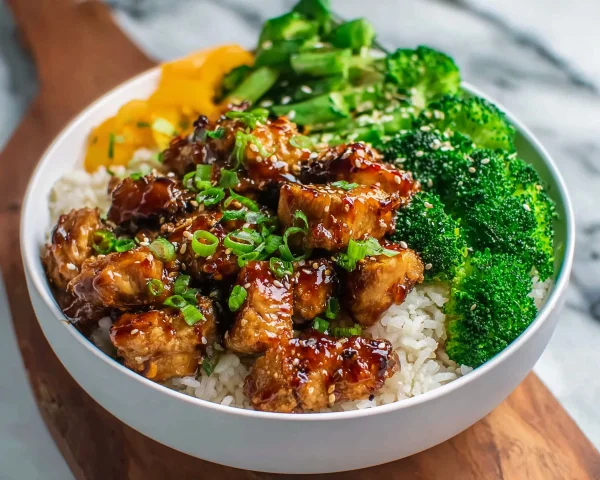 Sticky Chicken Bowls: Quick & Flavorful Weeknight Dinner