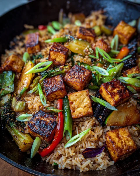 Vegan Tofu Fried Rice: Quick & Easy Plant-Based Meal