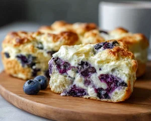 Blueberry Cloud Bread