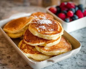 Fluffy Protein Pancakes