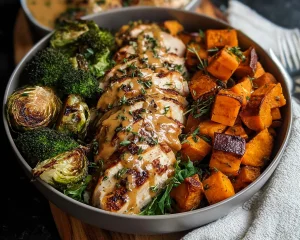 Maple Dijon Chicken Bowls