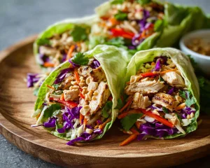 Thai Chicken Wraps